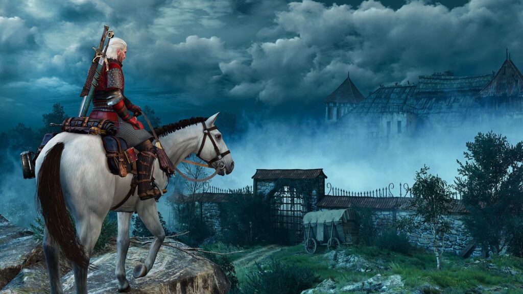 Geralt of Rivia MacBook Wallpaper