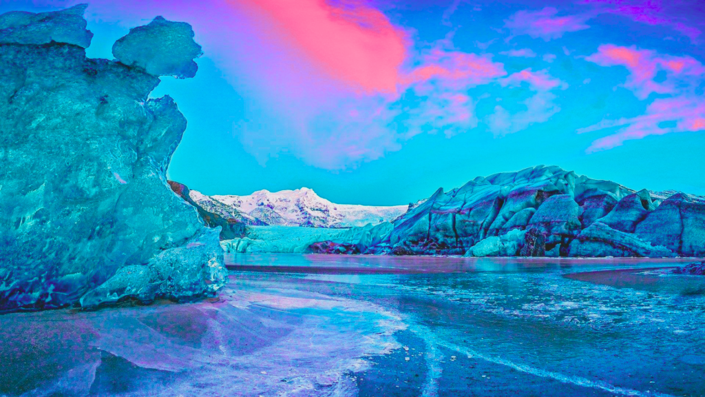 Glacier Desktop Wallpaper