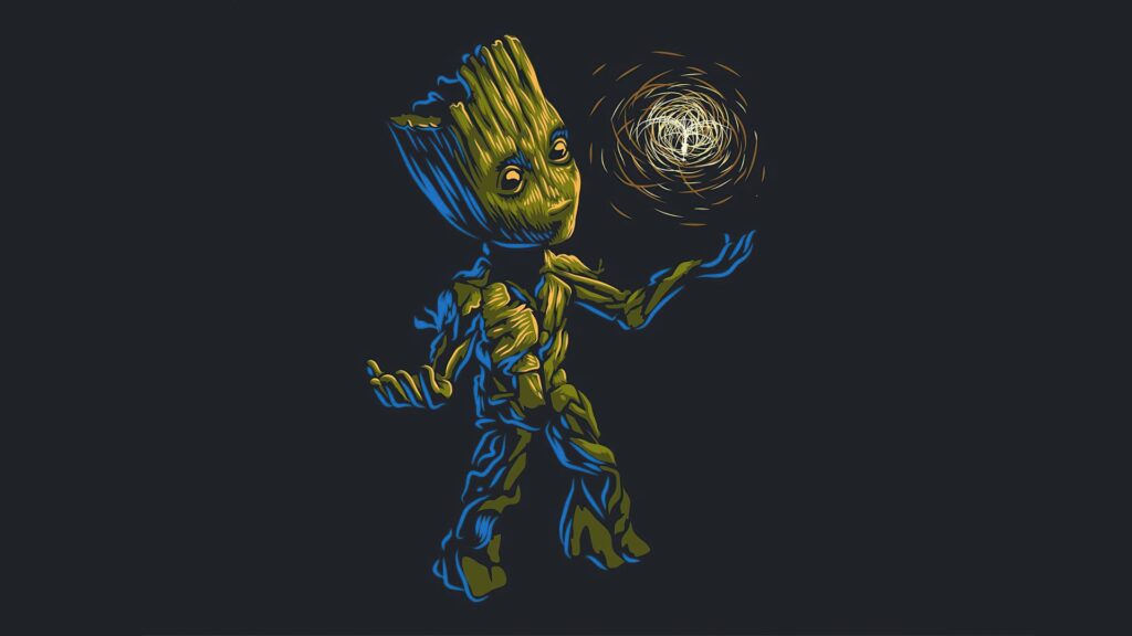 Groot Laptop Backgrounds