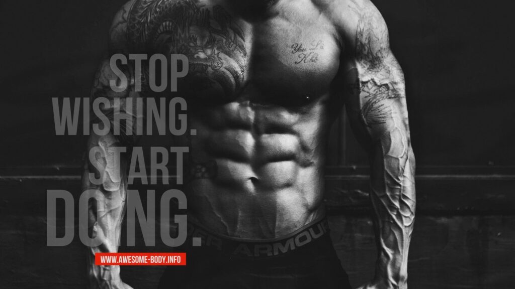 Gym Quotes PC Wallpaper