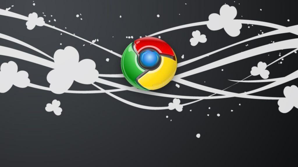 HD Chrome Logo PC Wallpaper