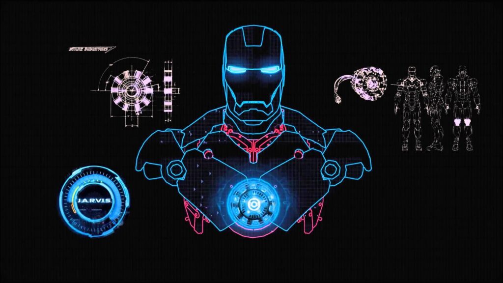 HD Cool Iron Man Desktop Wallpaper