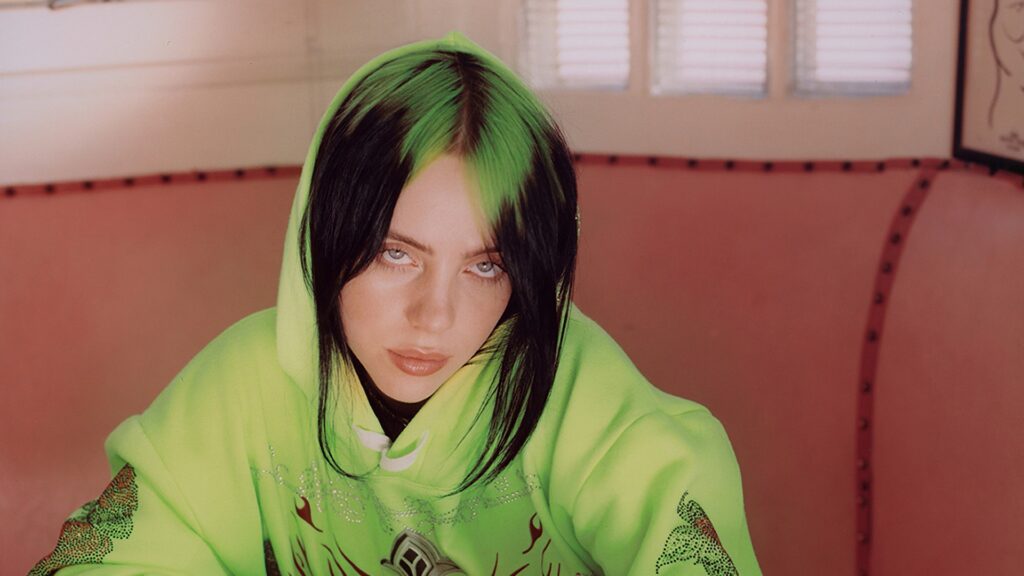 HD Cute Billie Eilish Laptop Wallpaper