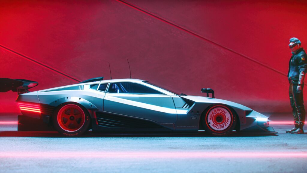 PC Wallpaper Cyberpunk Car