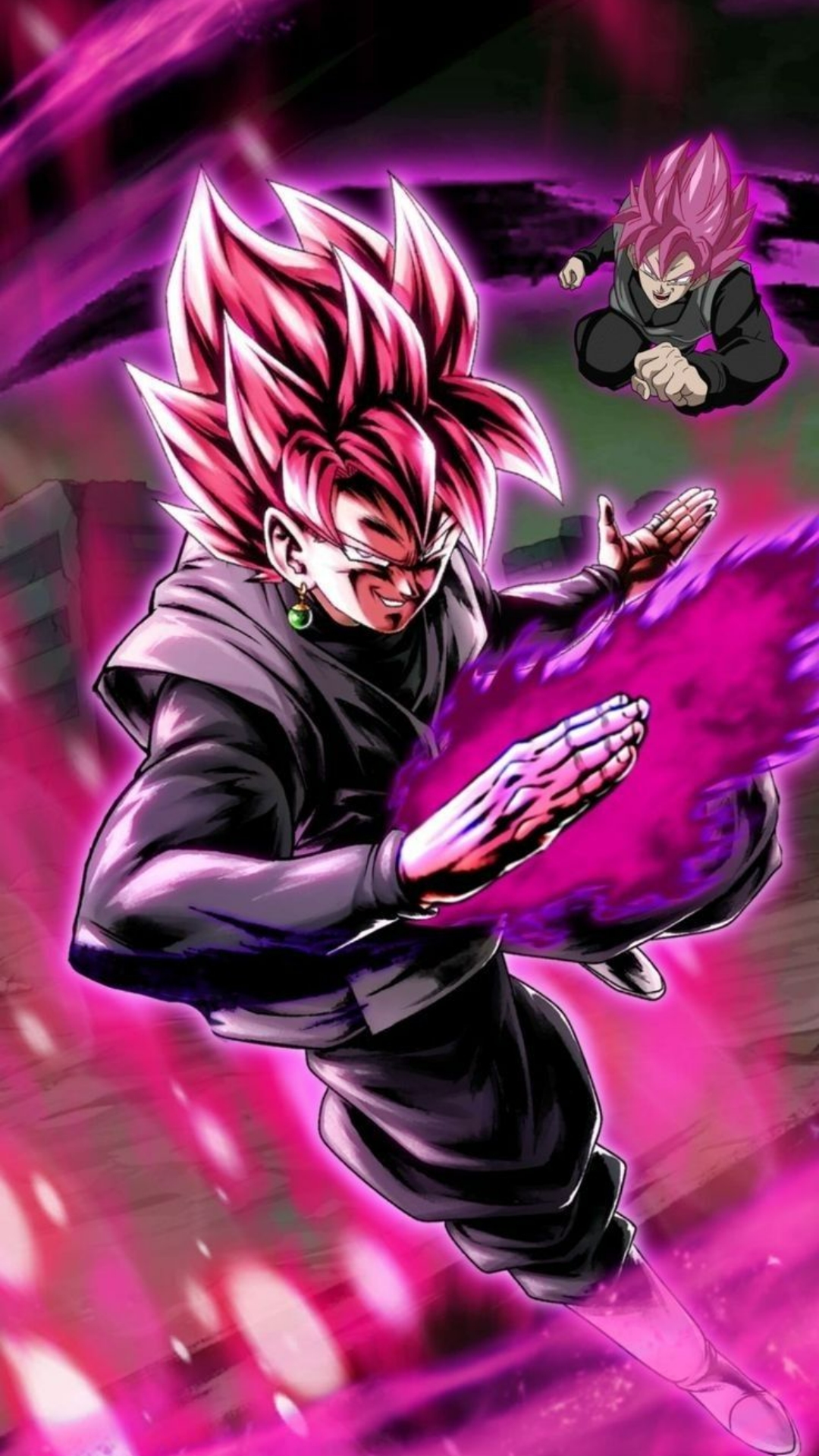 New Super Saiyan Rosé Goku Black Wallpaper