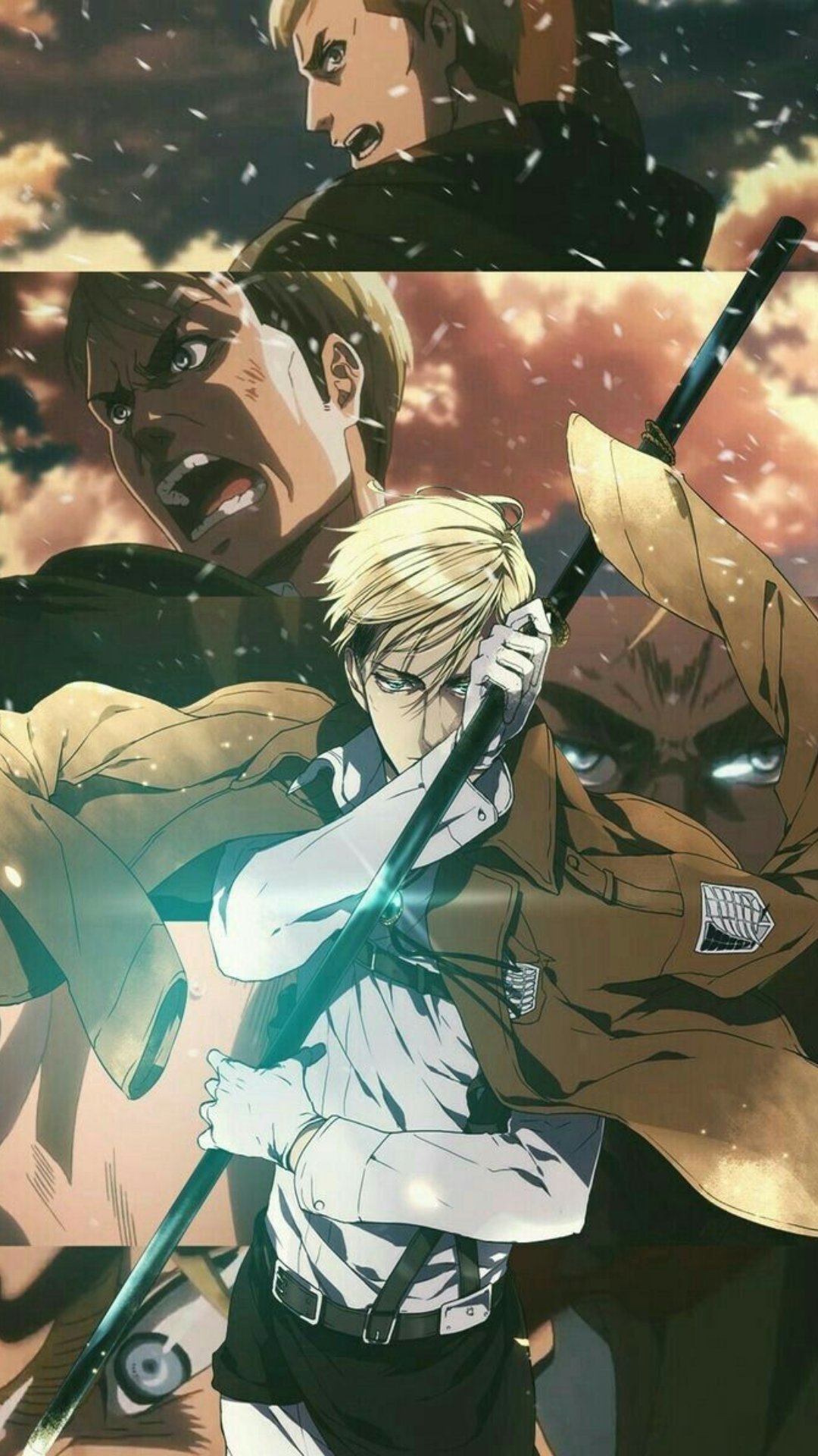 Erwin Smith Android Wallpaper