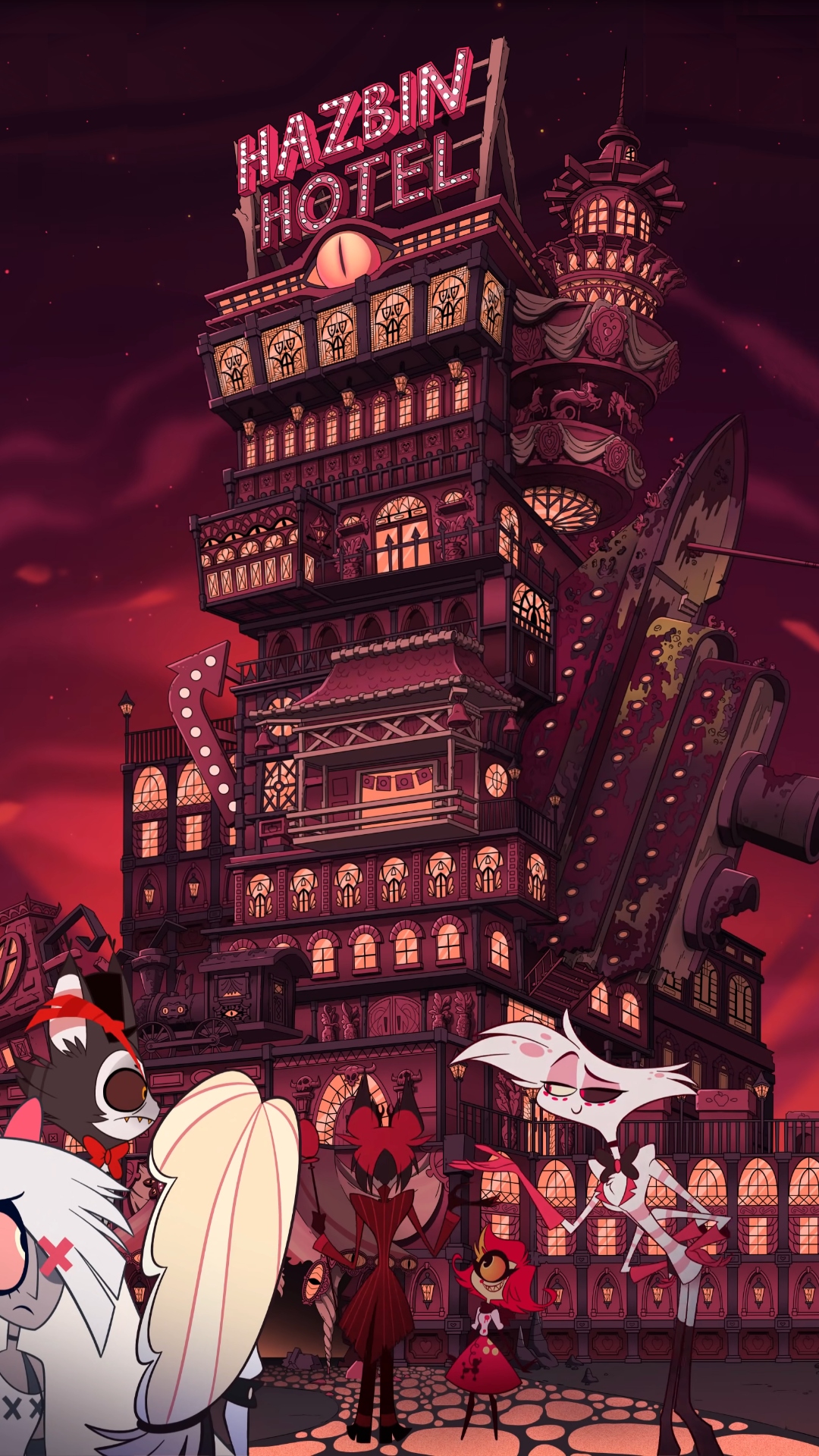 Hazbin Hotel Homescreen Wallpaper