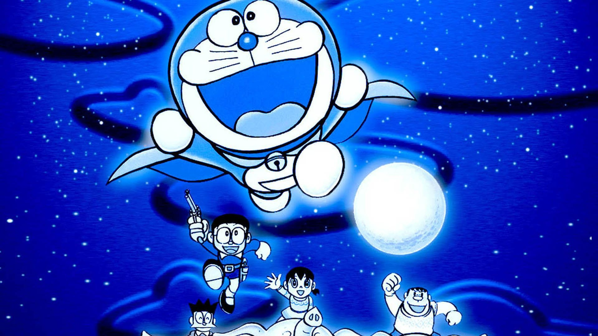 4k Doraemon Background