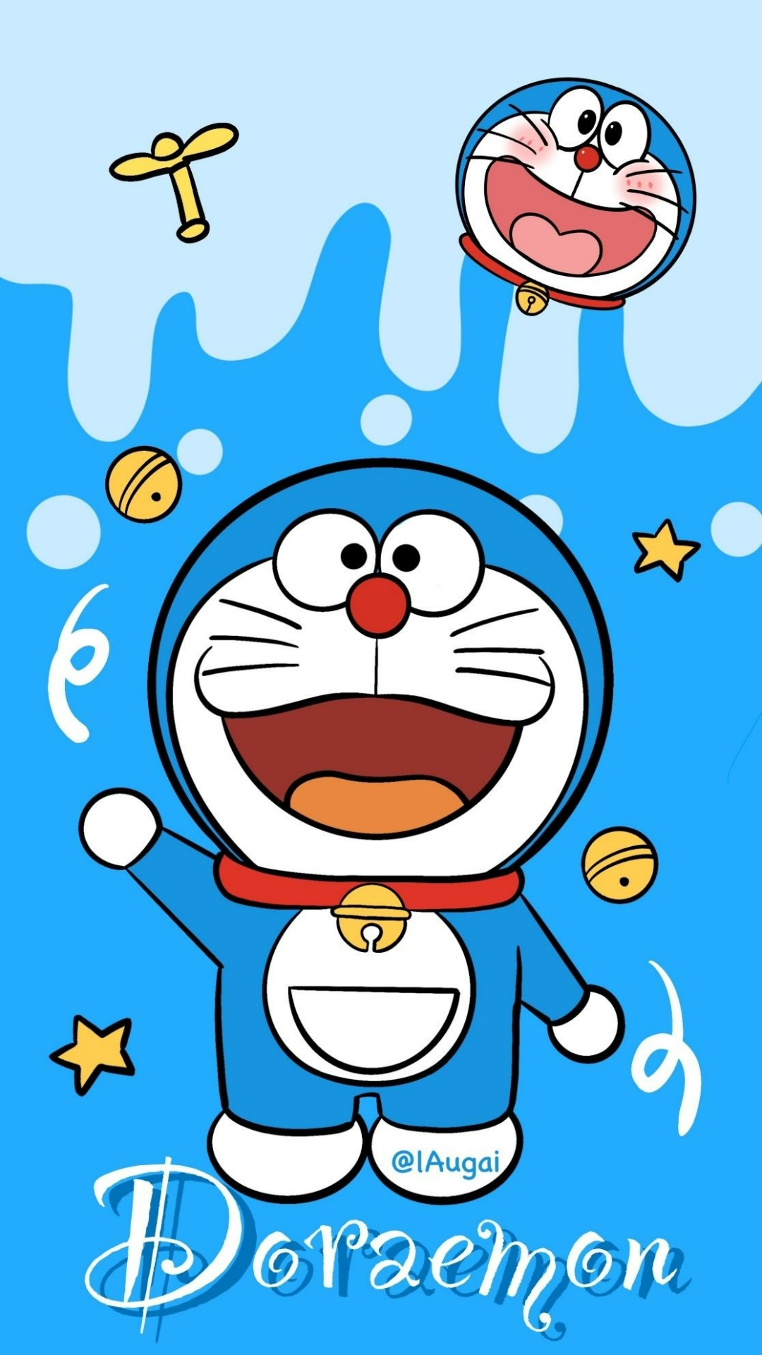 Doraemon Home Screen Wallpaper 4k