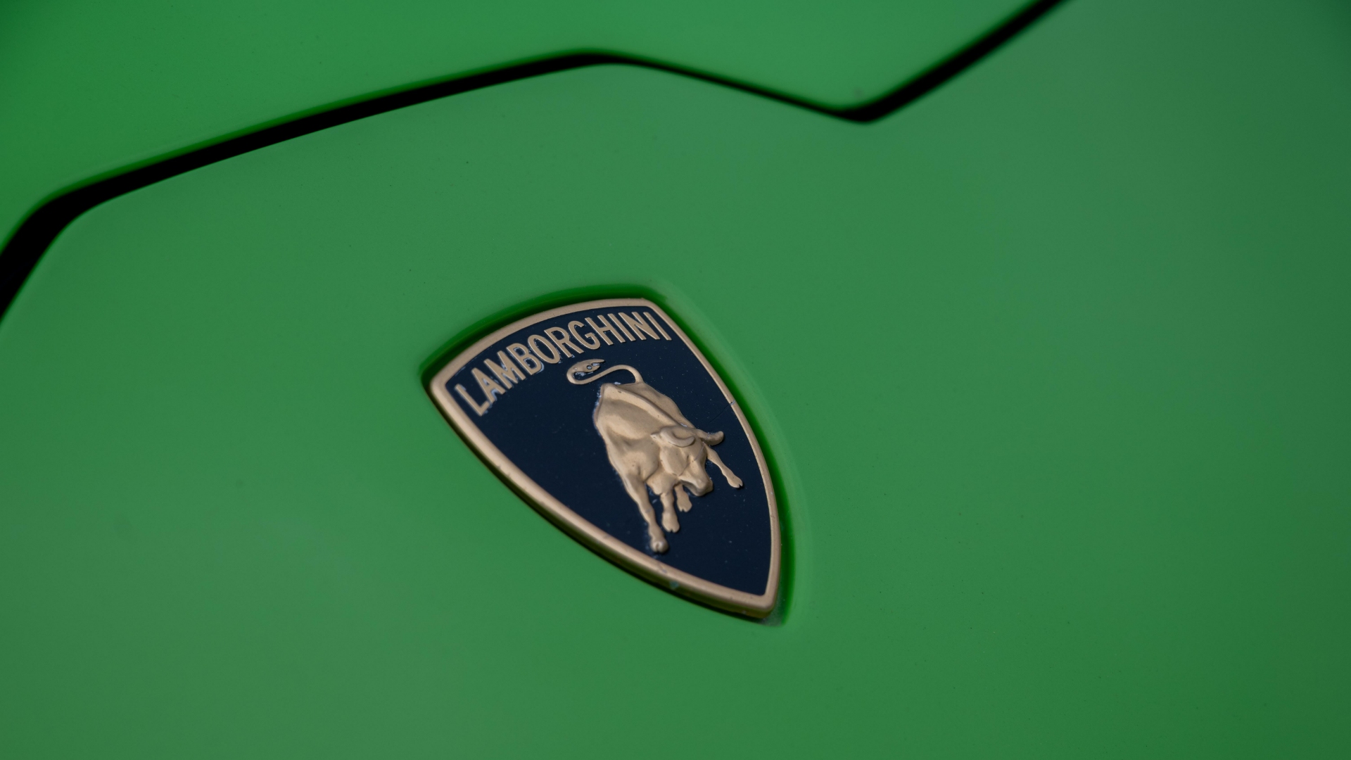 Lamborghini Logo Wallpaper 4k