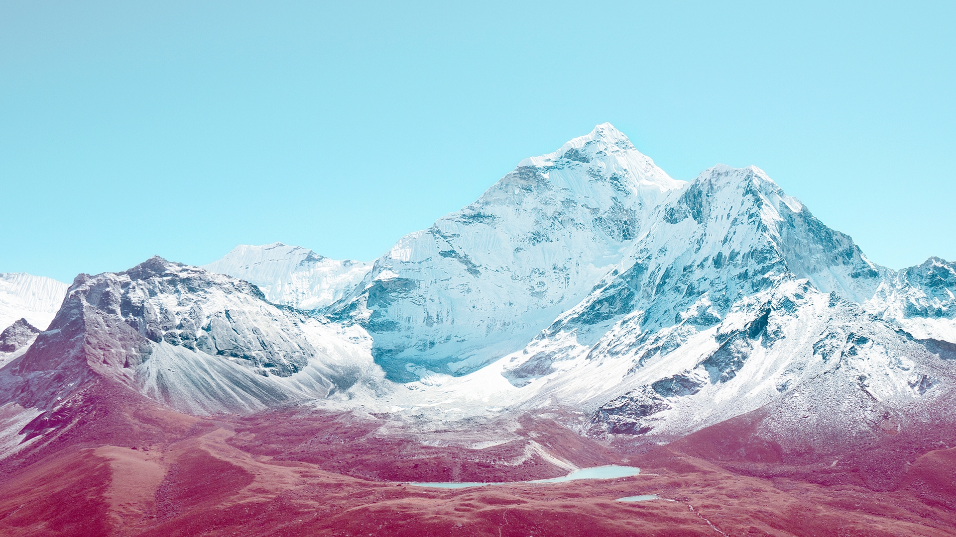 Mount Everest Desktop Wallpaper 4k