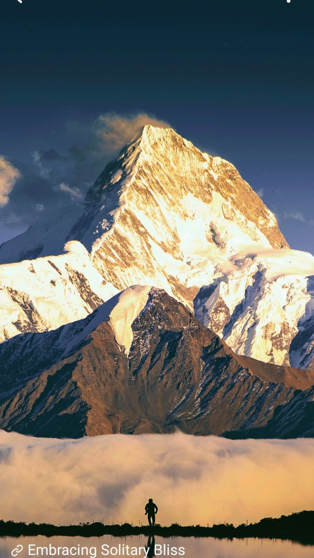 Mount Everest Home Screen Wallpaper 4k