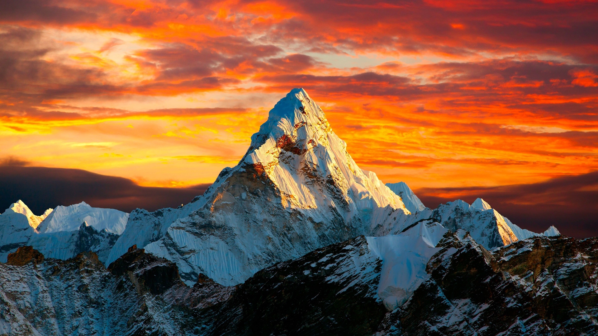 Mount Everest PC Wallpaper 4k