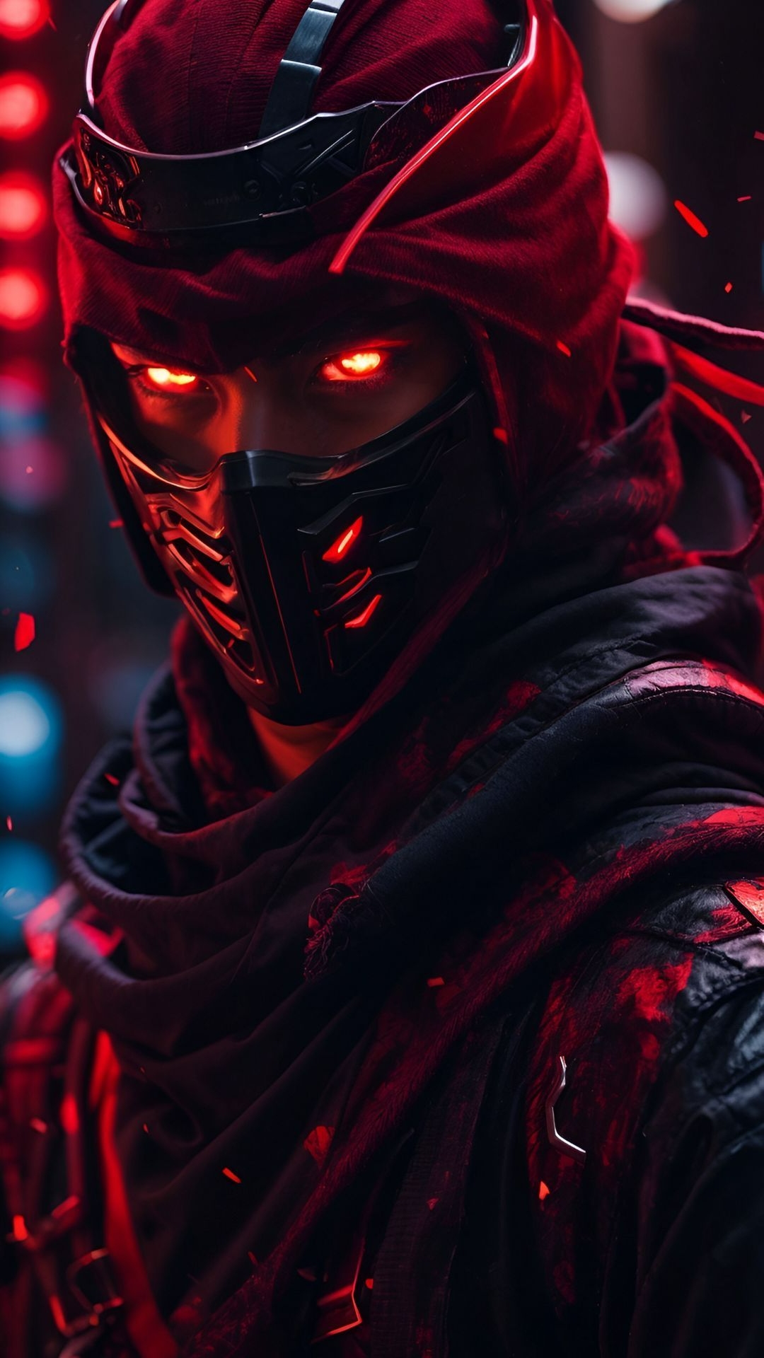 Ninja Lock Screen Wallpaper 4k