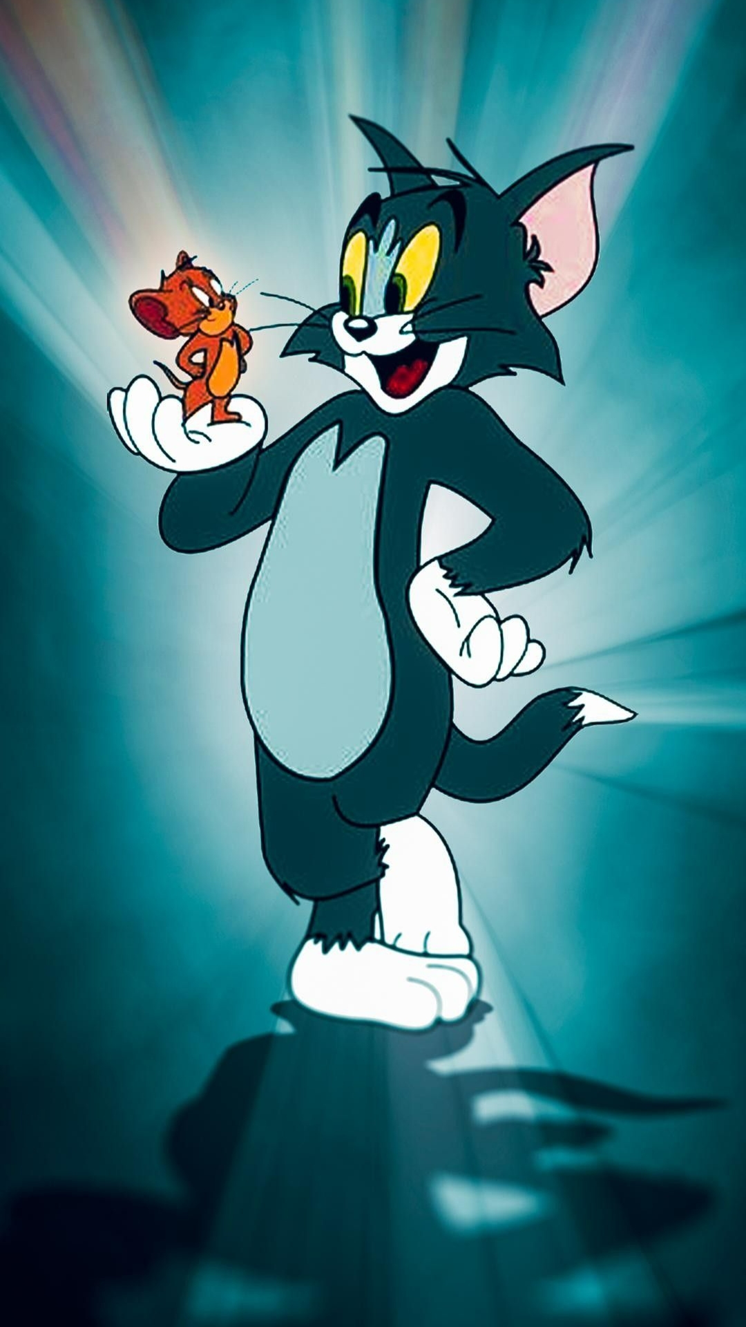 Tom & Jerry Home Screen Wallpaper 4k