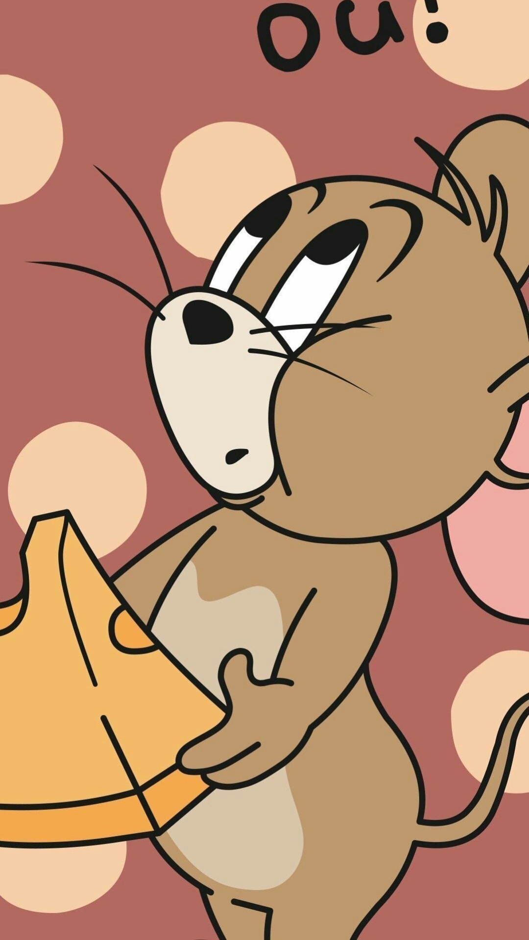 Tom & Jerry Lock Screen Wallpaper 4k