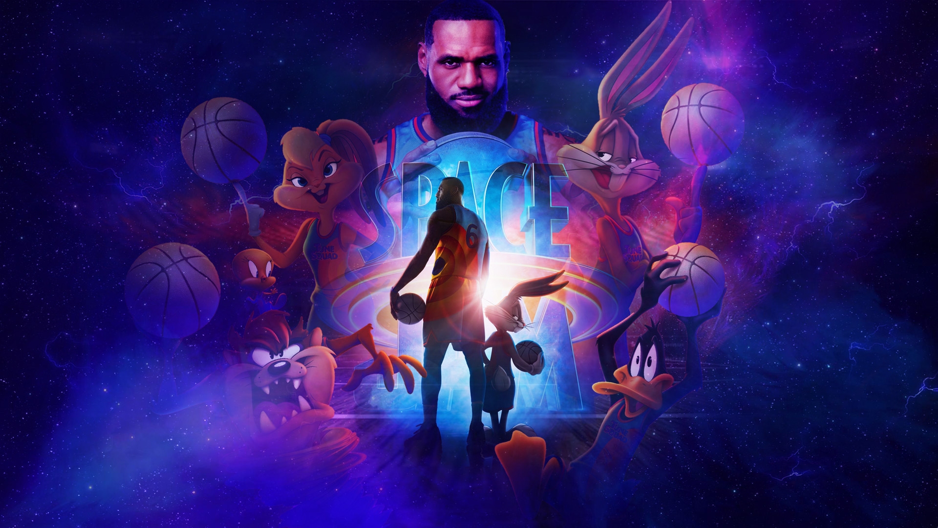 Space Jam 4k Wallpaper