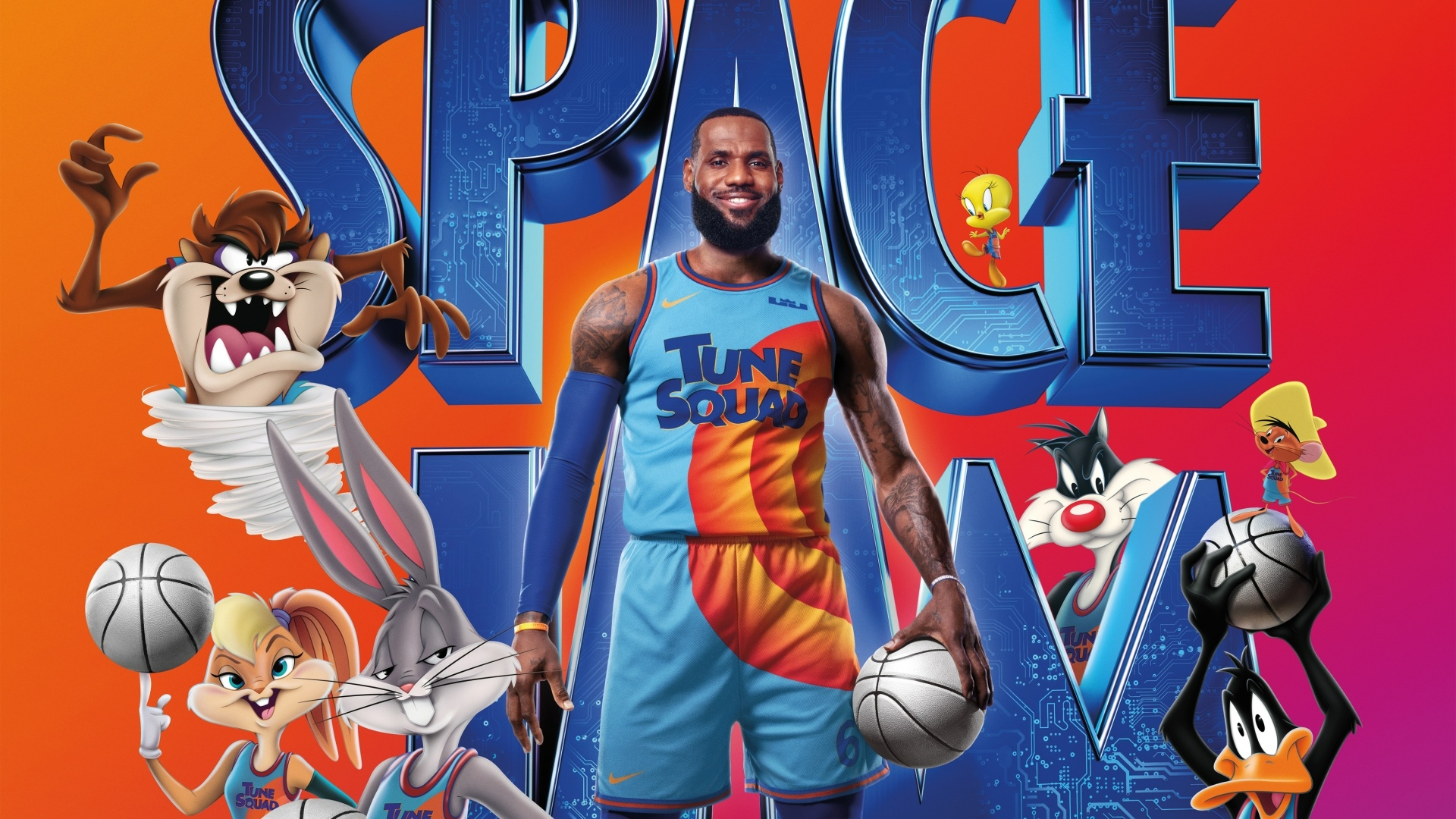 Space Jam Laptop Wallpaper 4k