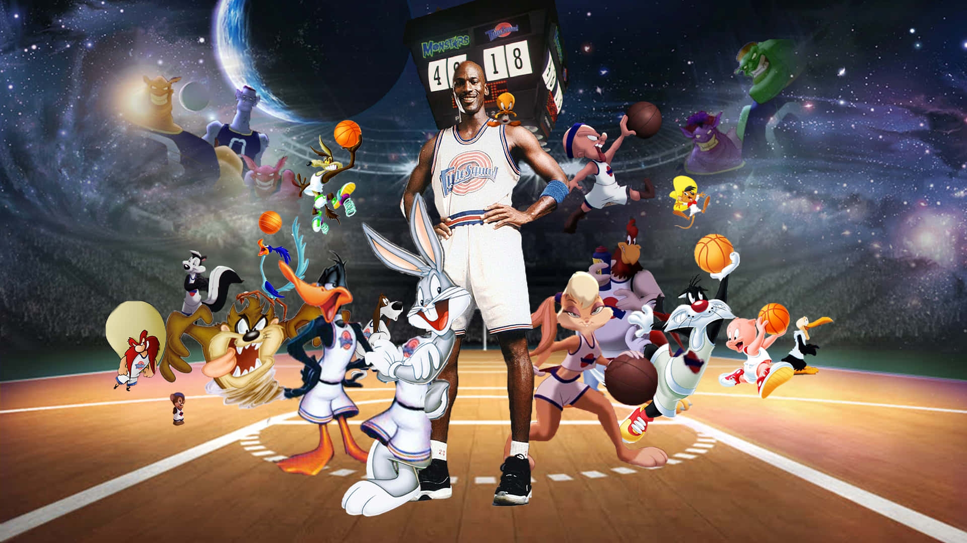 Space Jam Wallpaper Full 4k Wallapper