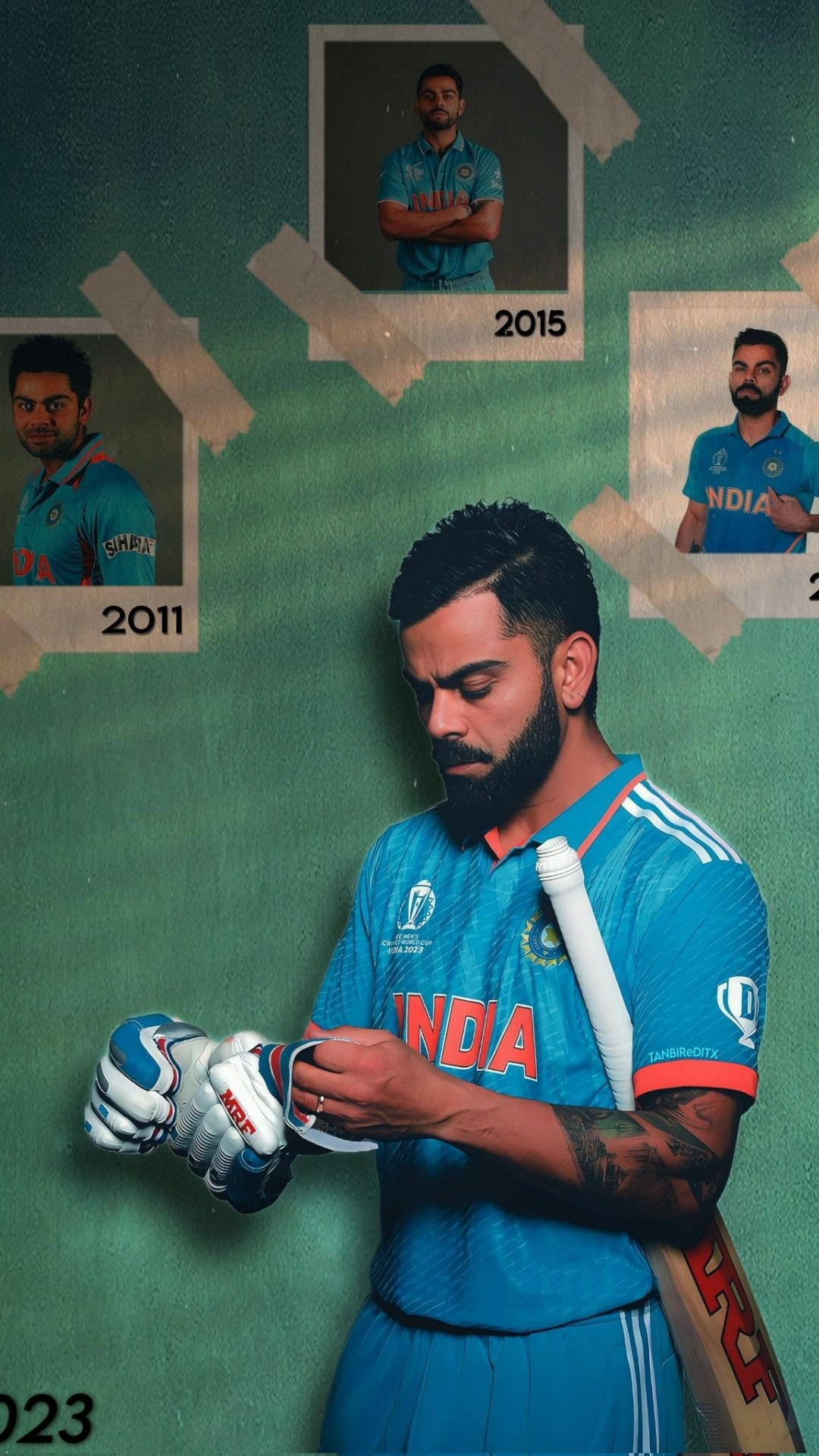 Virat Kohli Home Screen Wallpaper 4k