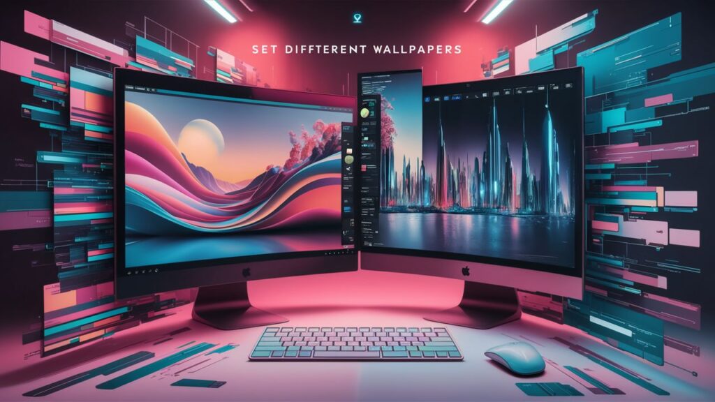 Set Different Wallpapers on Dual Monitors