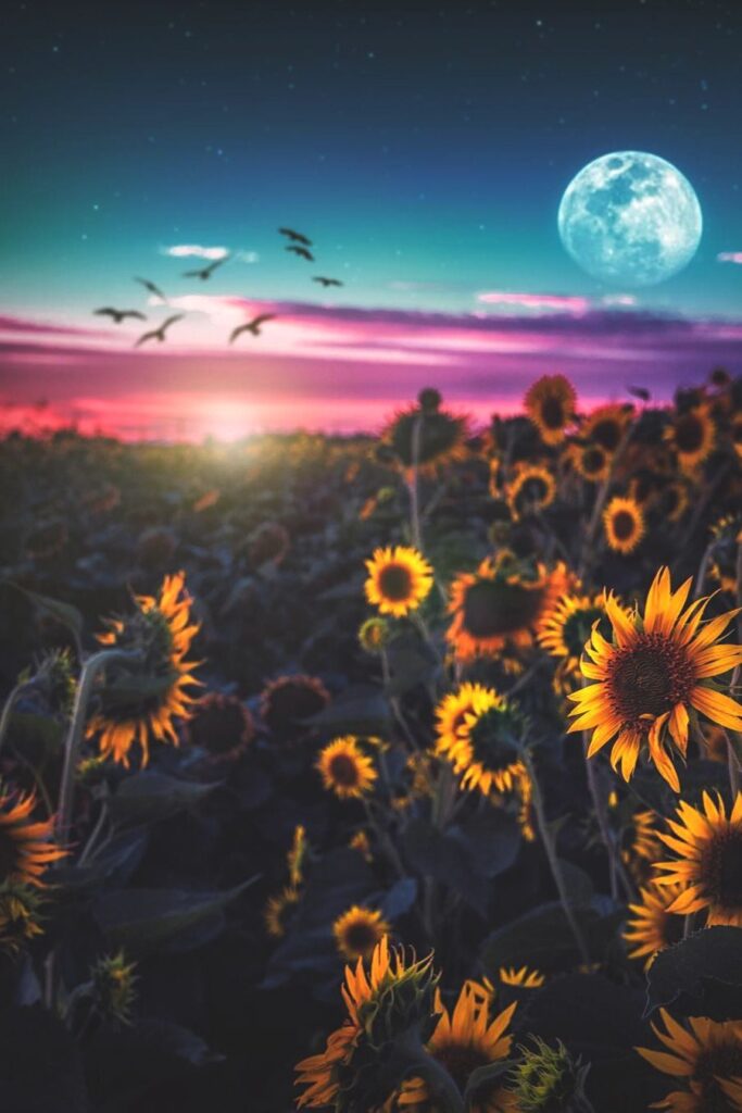 celular fondos de pantalla de girasoles mobile