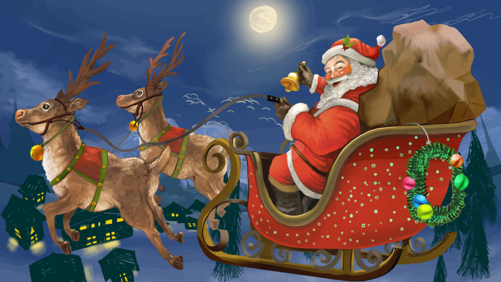 fondos de pantalla navidad 4k