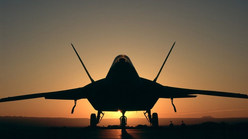 f 22 raptor fond d'écran d'ordinateur portable
