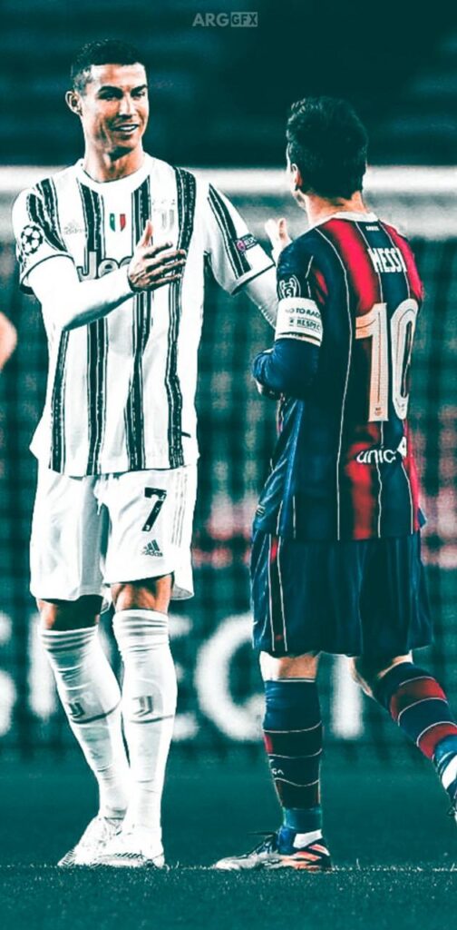 fonds d’écran ronaldo et messi