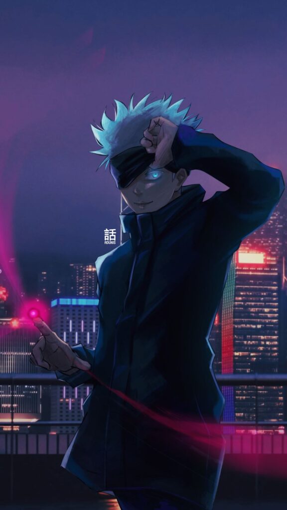 fonds d’écran gojo satoru mobile