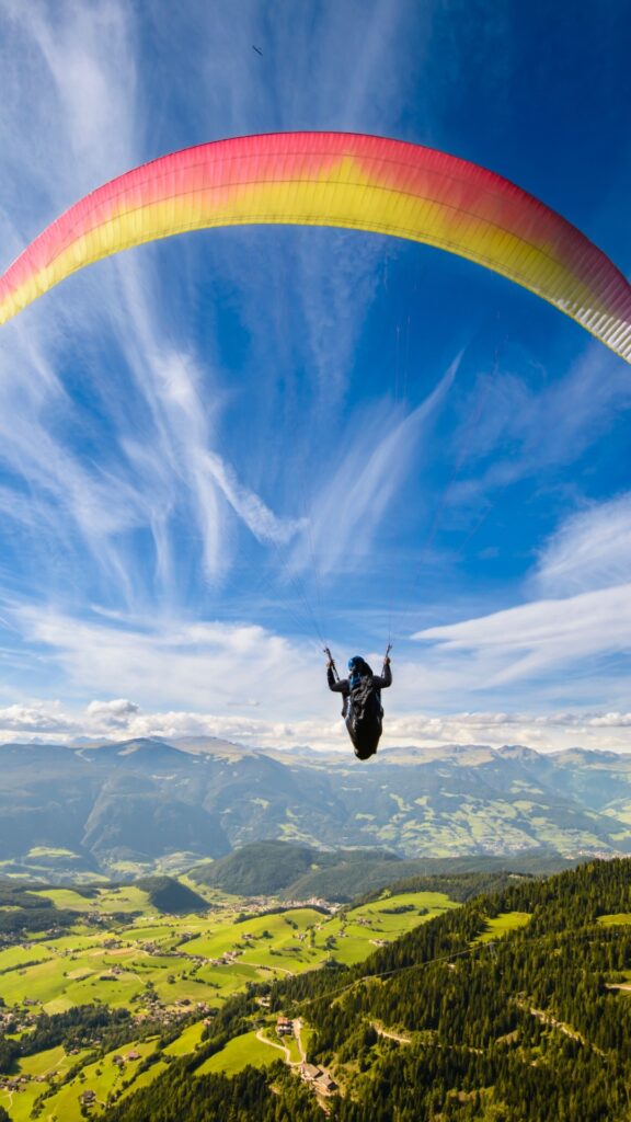 4k fonds d'écran paragliding téléphones