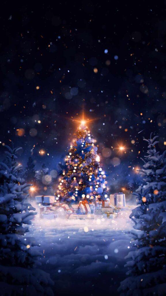 noël fonds decran