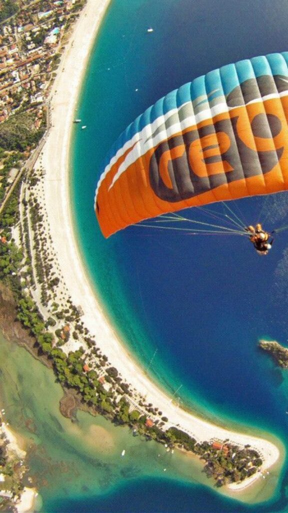 fonds décran paragliding