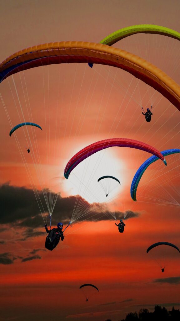 fonds d'écran paragliding hd
