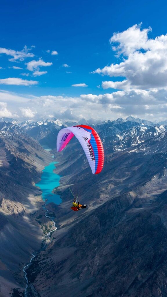 fonds d'écran paragliding phone