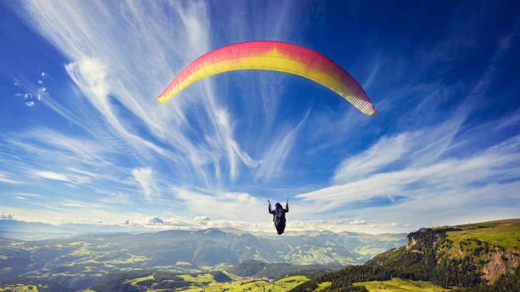 fonds decran paragliding ordinateur de bureau hd 4k