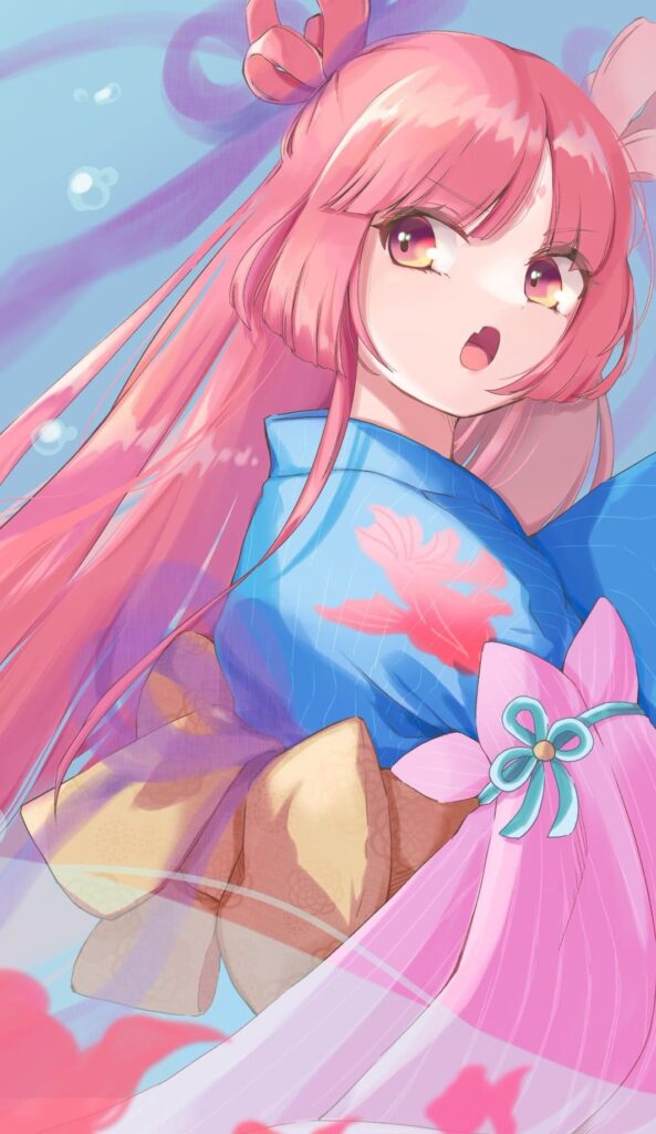 fonds d'écran pink anime