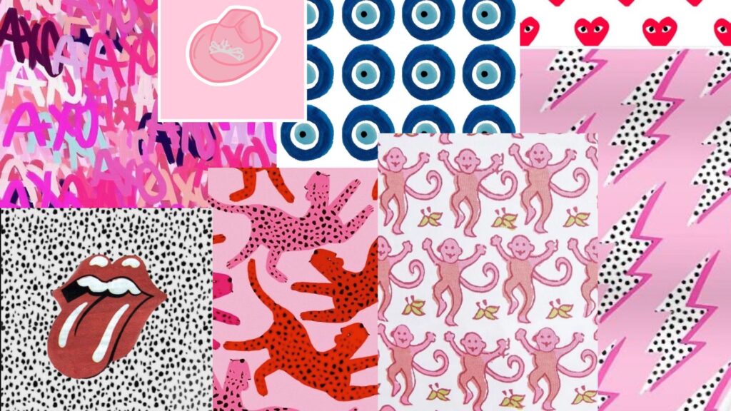 fonds d'écran preppy pink ordinateur