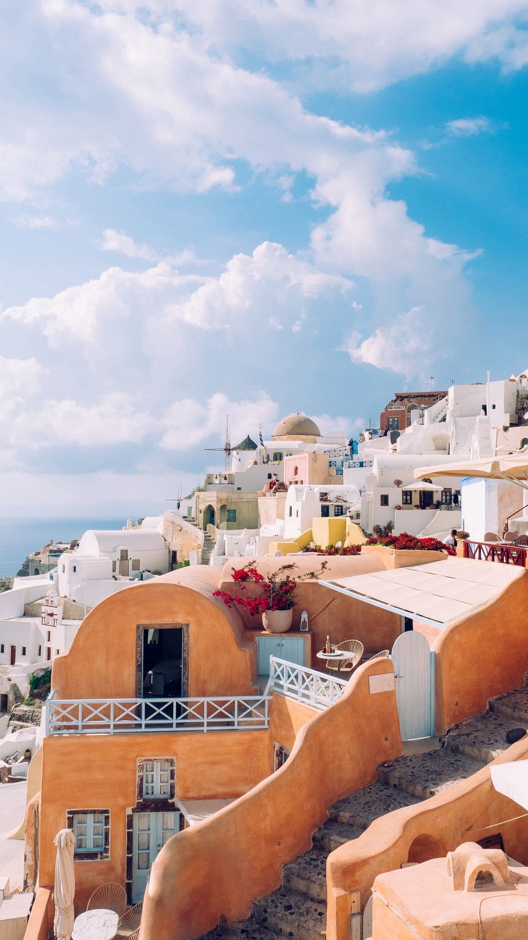 Santorini iPhone Wallpapers