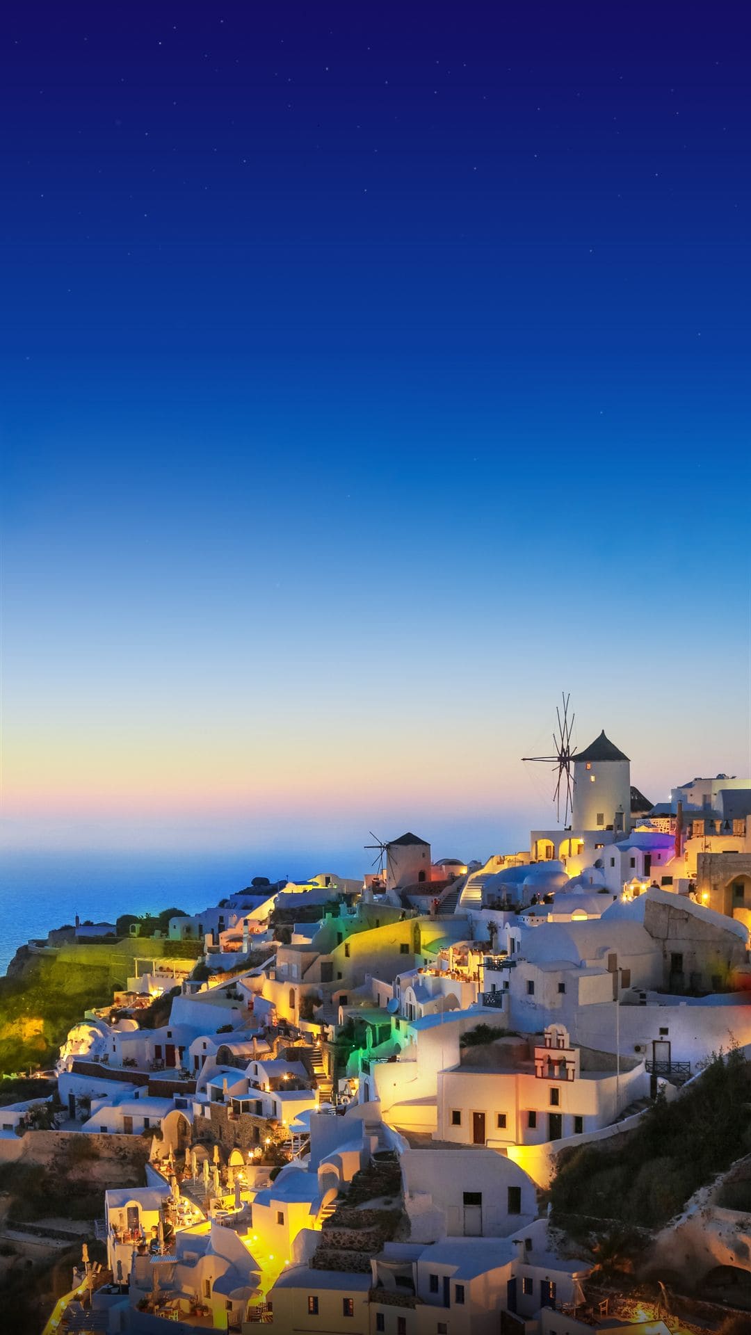 Santorini iPhone XR Wallpaper