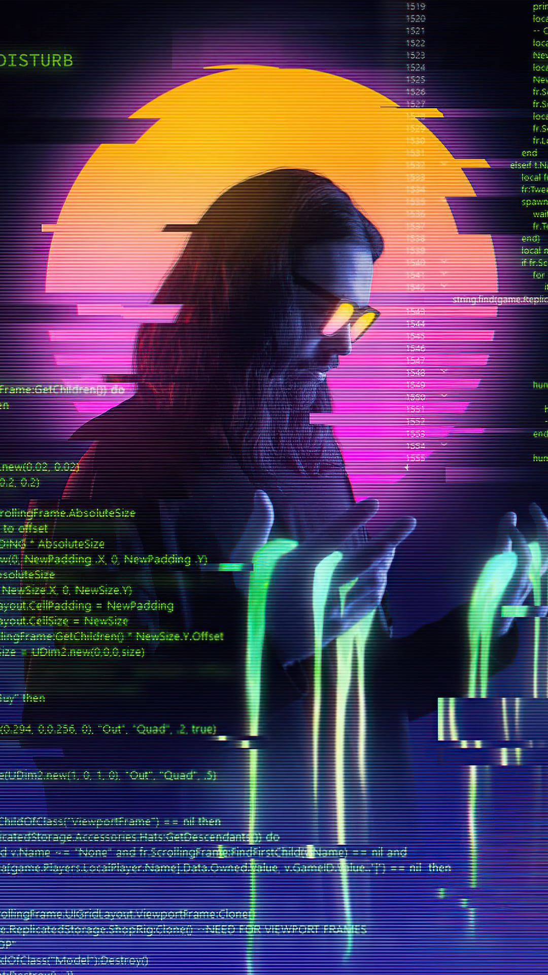 Cyberpunk iPhone 6 Wallpaper