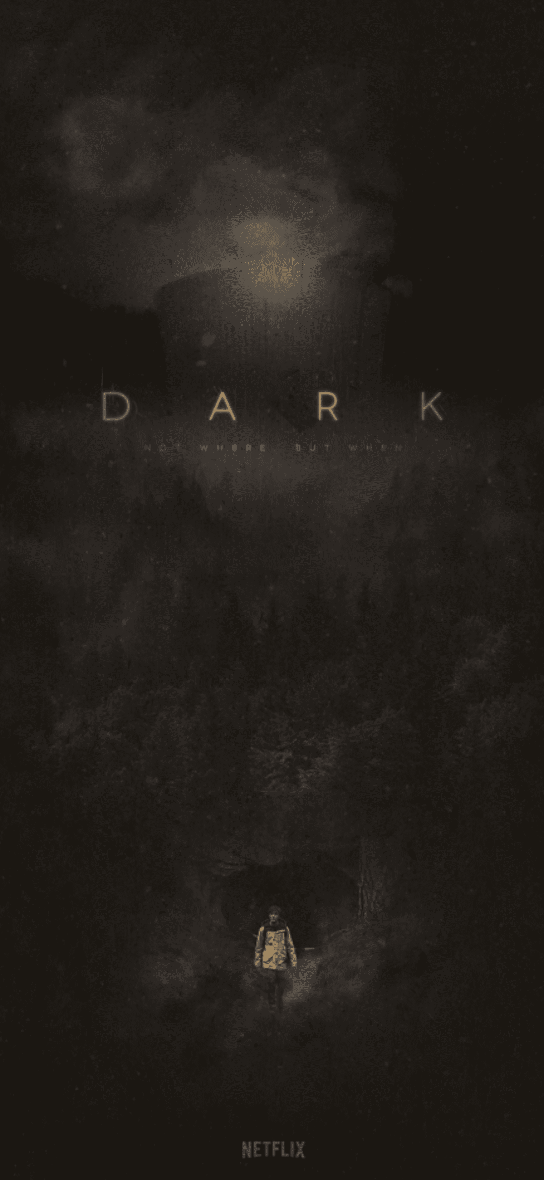 Dark netflix iPhone 8 Wallpaper