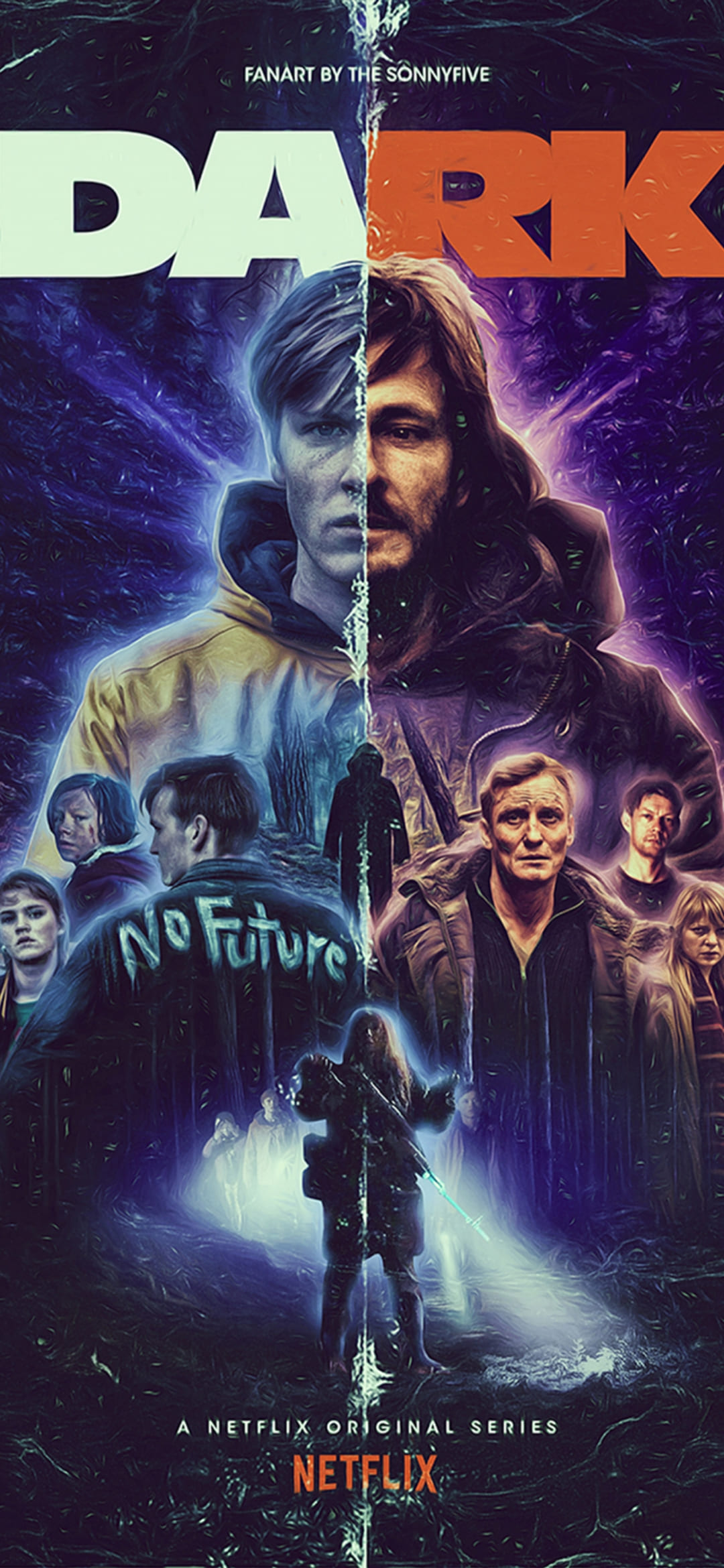Dark netflix iPhone Wallpaper 4k