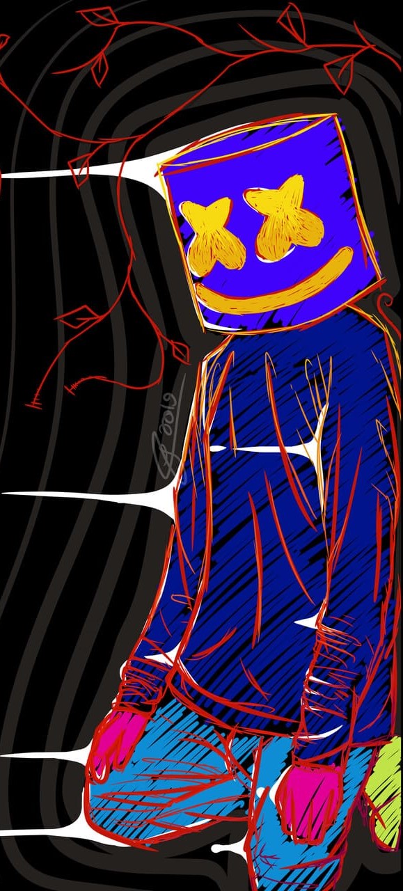 Masrhmello iPhone 8 Wallpaper