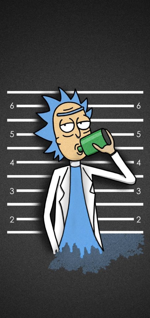 Rick and Morty iPhone Wallpaper