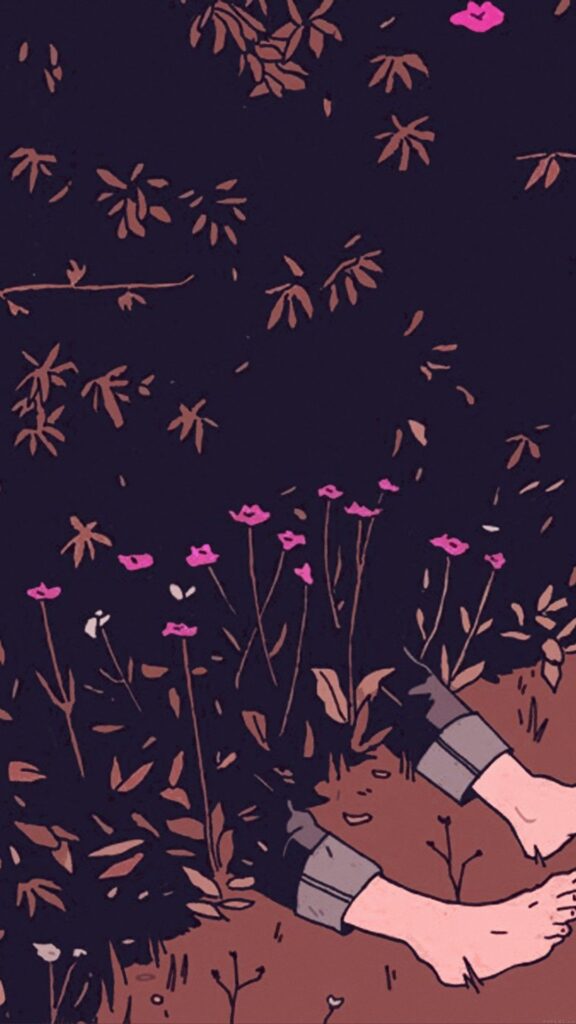 Aesthetic Anime iPhone Wallpaper