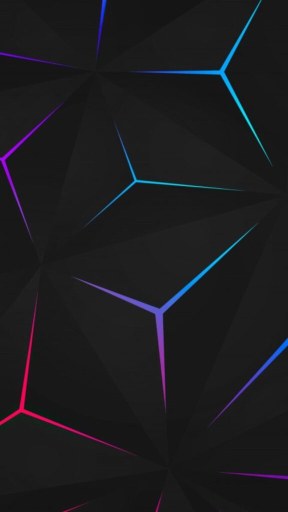 Black Abstract iPhone Wallpaper