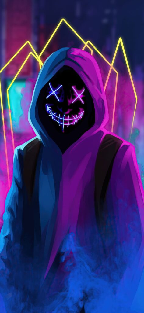 Cool Mask Wallpaper iPhone
