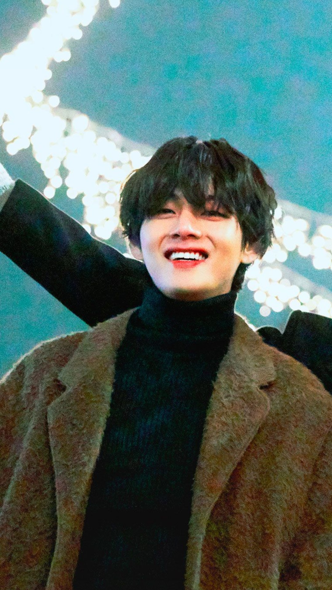 Cute BTS V HD iPhone Wallpaper