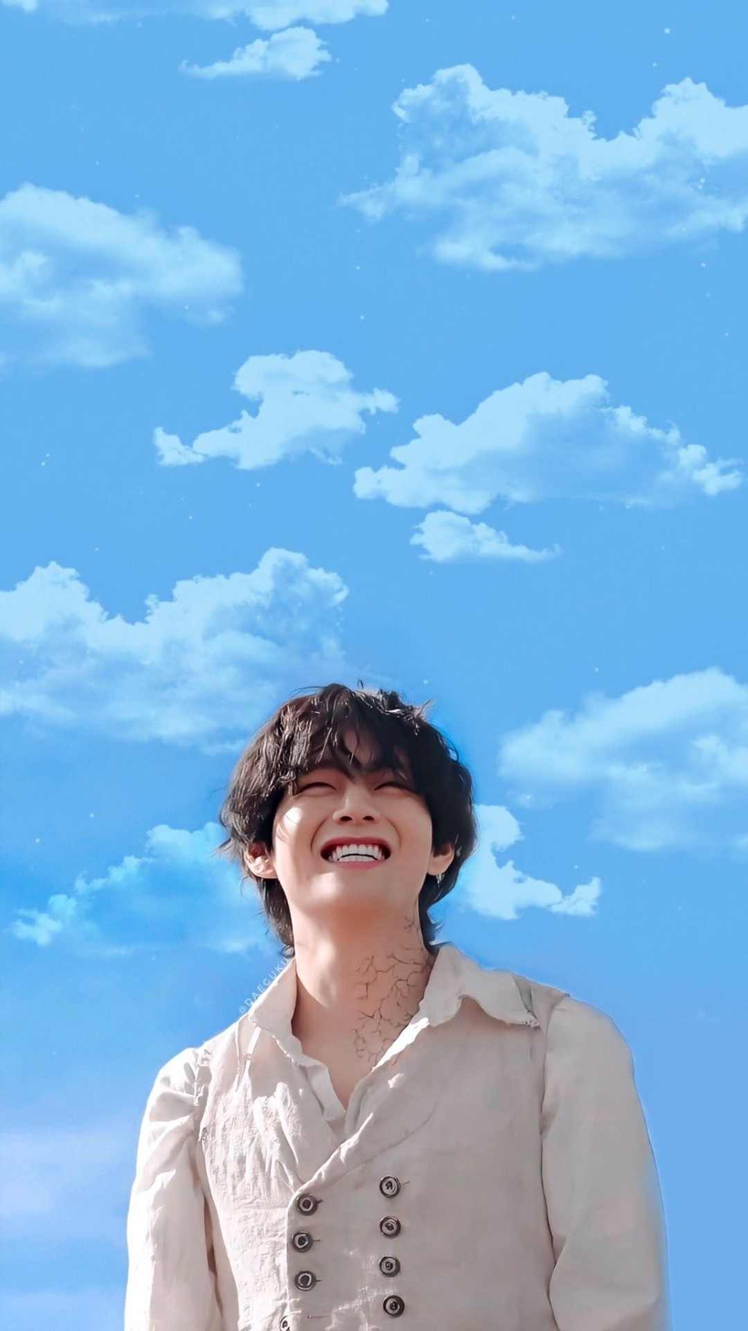 Cute BTS V iPhone Wallpaper Download